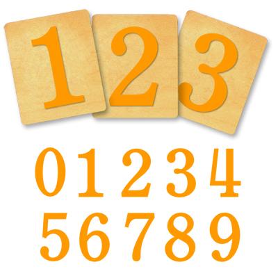 Ellison® SureCut Die Set - Classic Alphabet, Number Set, 4 Inch