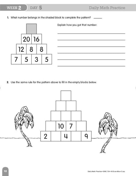 Daily Math Practice, Grade 5