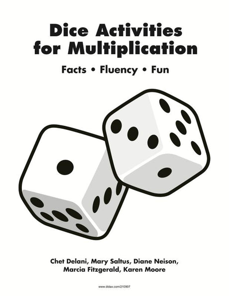 Dice Activities for Multiplication