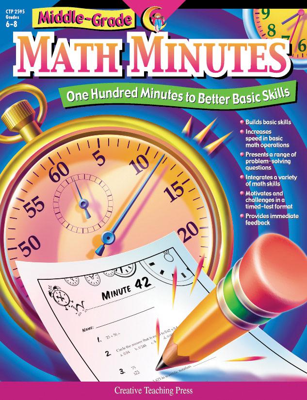 Minute Math 6th Grade.pdf Creative Teaching Press Sixth-Gr Math Minutes | CTP2634 – SupplyMe