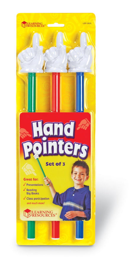 15" Hand Pointers, Set of 3