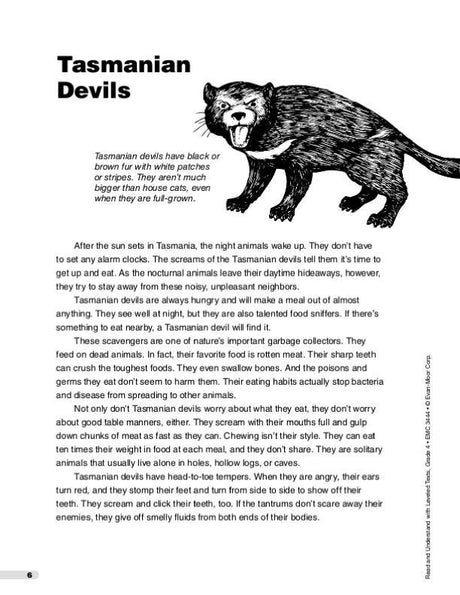 Read & Understand with Leveled Texts, Grade 4