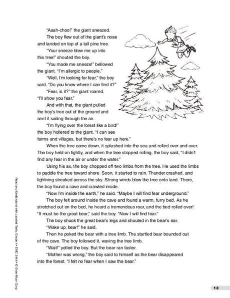 Read & Understand with Leveled Texts, Grade 4
