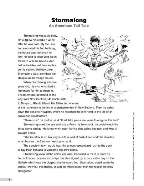 Read & Understand with Leveled Texts, Grade 5