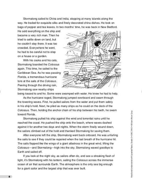 Read & Understand with Leveled Texts, Grade 5