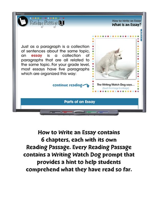 How To Write An Essay Interactive Whiteboard Lessons