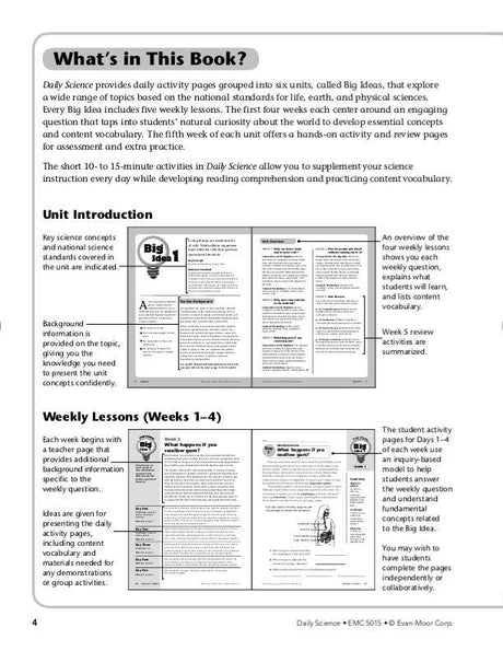 Daily Science, Grade 5