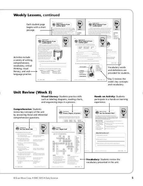 Daily Science, Grade 5