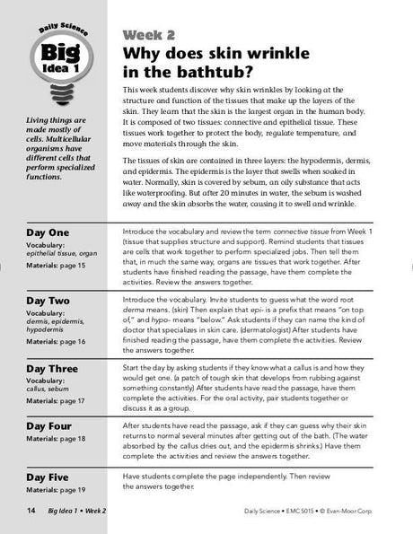 Daily Science, Grade 5