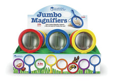 Primary Science Jumbo Magnifiers, Set of 12