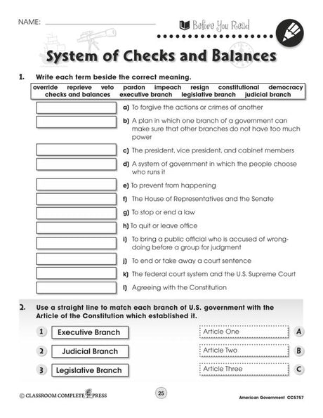 American Government Governments Series