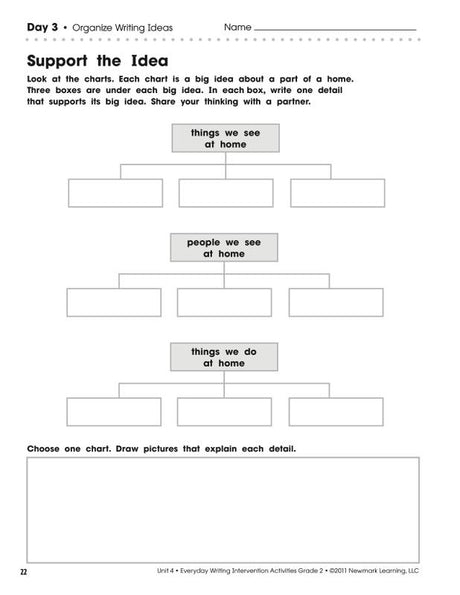 Everyday Writing Gr 2 Intervention Activities