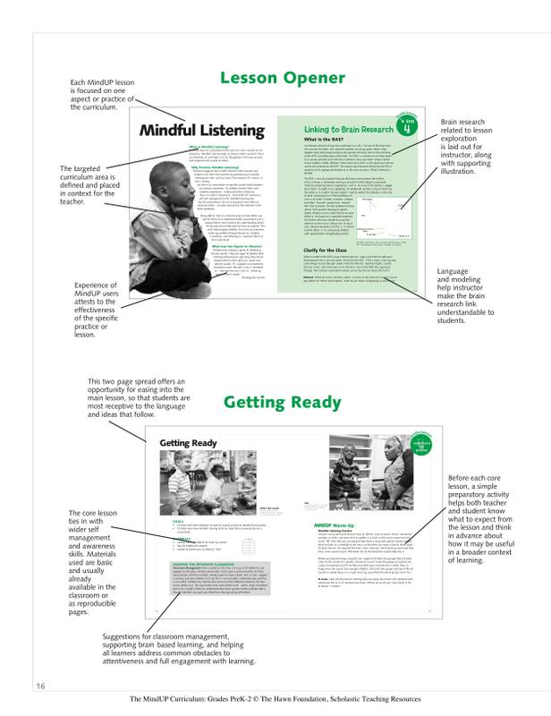 Mind Up Program Script Scholastic The MindUP Curriculum: Grades PreK–2 | SC-526712 – SupplyMe