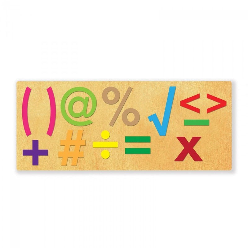 Ellison® SureCut™ Die - Math Signs #3, Double-Cut