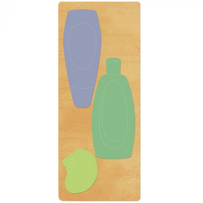 Ellison® SureCut™ Die - Soap, Shampoo & Conditioner, Double-Cut