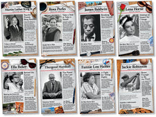 Civil Rights Pioneers Bulletin Board Set