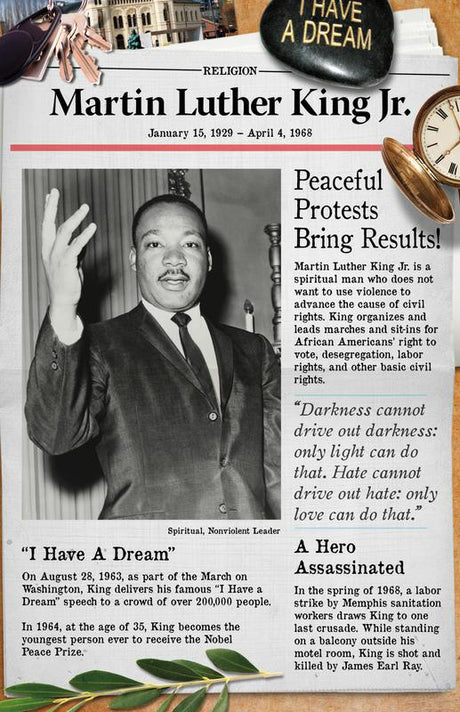 Civil Rights Pioneers Bulletin Board Set