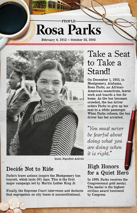 Civil Rights Pioneers Bulletin Board Set