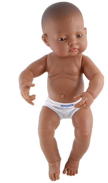 Hispanic Girl Anatomically Correct Newborn Doll