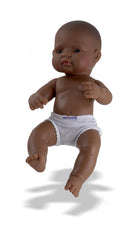 Newborn Baby Doll: Hispanic Girl, 12 5/8" Long