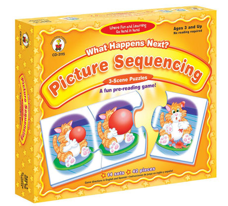 What Happens Next? Picture Sequencing