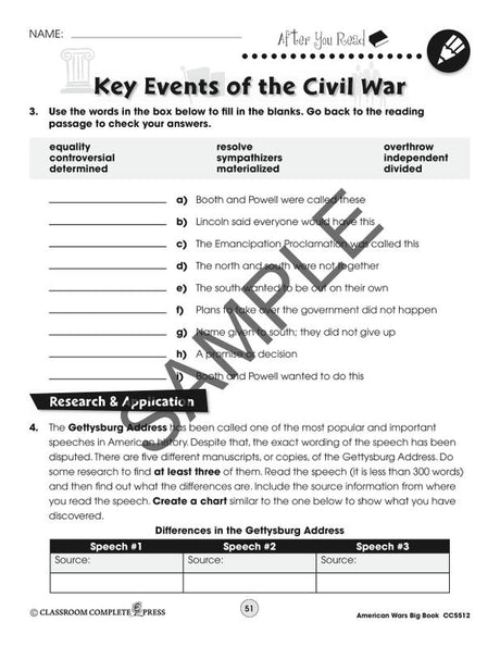 American Wars Big Book World Conflict Series