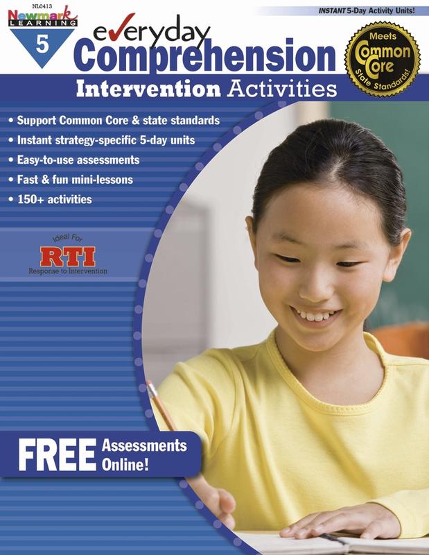 Everyday Comprehension Gr 5 Intervention Activities