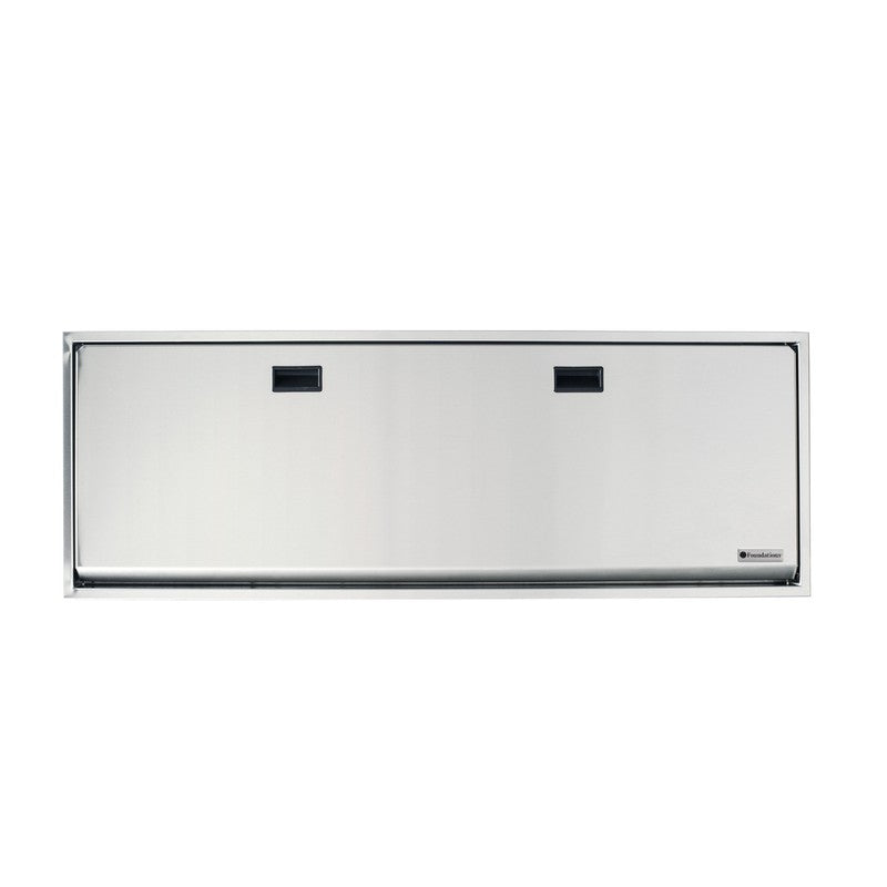 Legacy Special Needs Stainless Steel Changing Station, Recessed