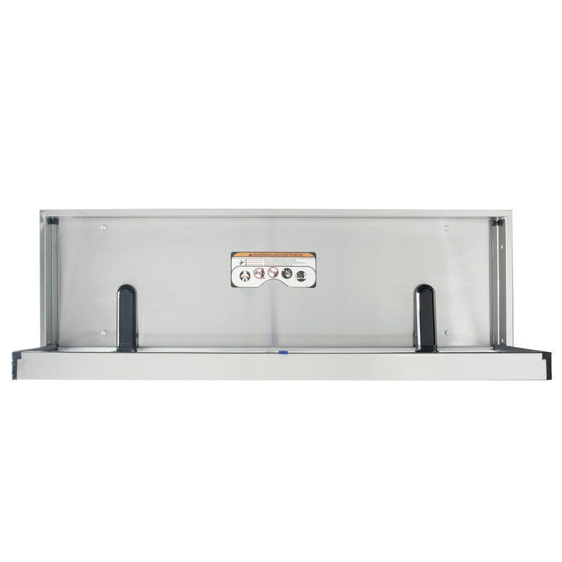 Legacy Special Needs Stainless Steel Changing Station, Recessed