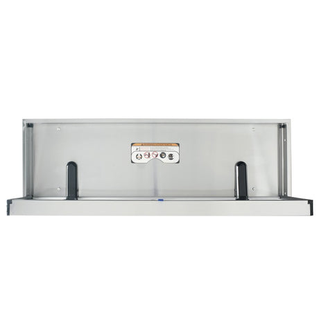 Legacy Special Needs Stainless Steel Changing Station, Recessed