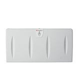 Light Gray Polyethylene Surface-Mounted Changing Station, Horizontal