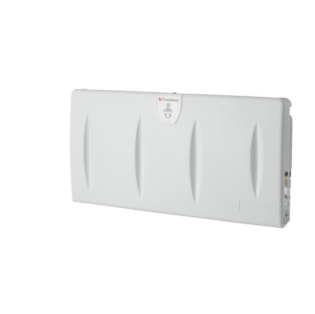 Light Gray Polyethylene Surface-Mounted Changing Station, Horizontal