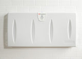 Light Gray Polyethylene Surface-Mounted Changing Station, Horizontal