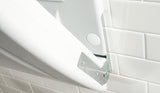 Light Gray Polyethylene Surface-Mounted Changing Station, Horizontal