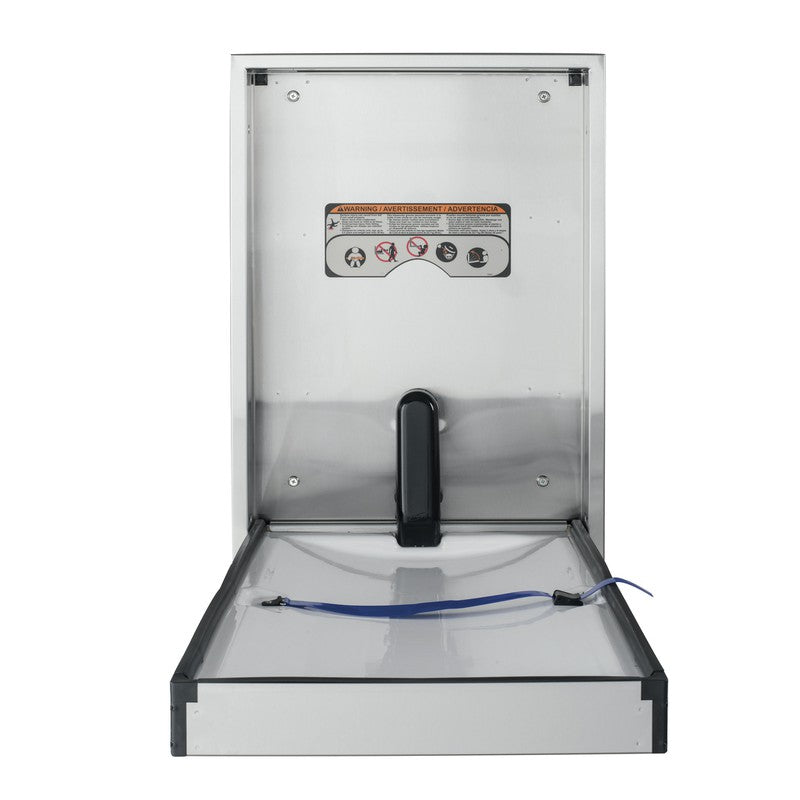 Legacy Stainless Steel Changing Station, Surface-Mounted, Vertical