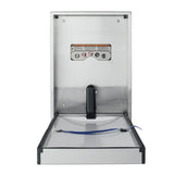 Legacy Stainless Steel Changing Station, Surface-Mounted, Vertical