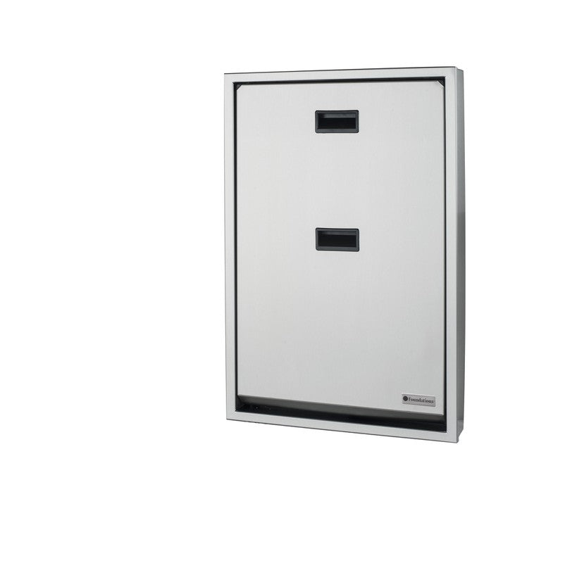 Legacy Stainless Steel Changing Station, Recessed, Vertical