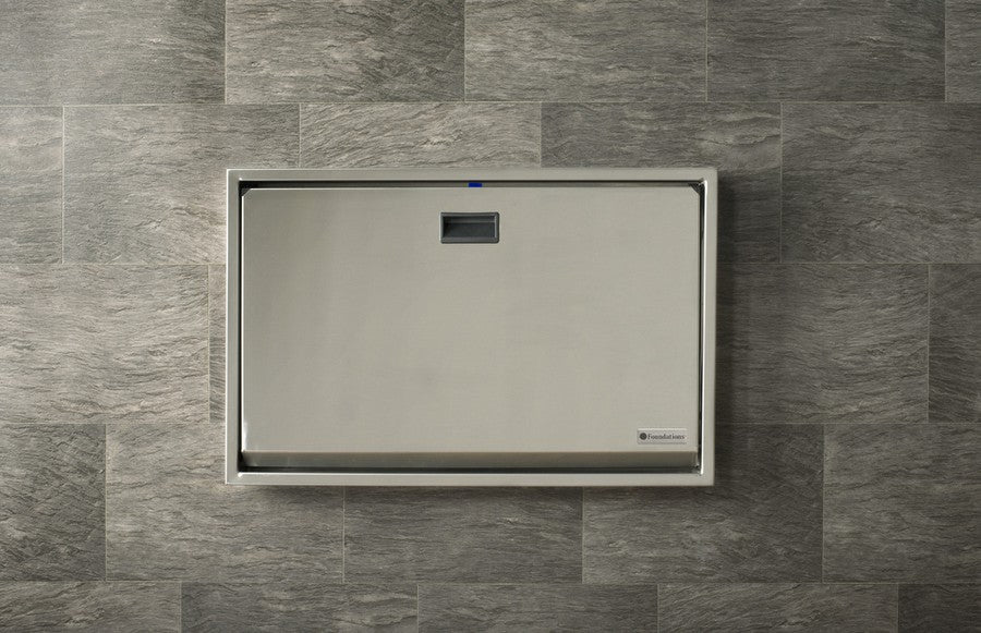 Legacy Stainless Steel Changing Station, Surface-Mounted, Horizontal