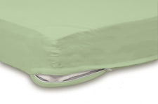 SafeFit™ Zippered Full Enclosure Safety Sheets for Foundation's Full-Size Cribs With a 4"-6" Mattress, Mint (6 Pack)