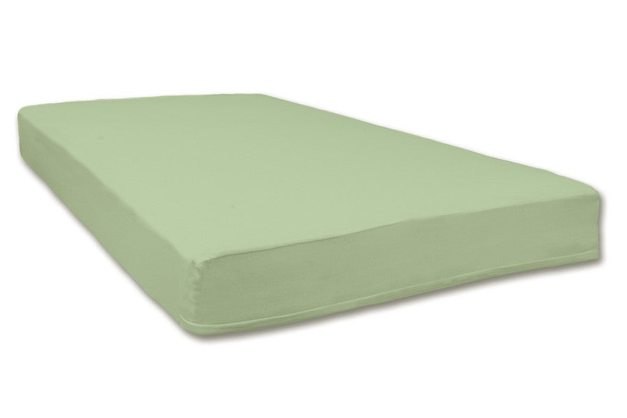 SafeFit™ Zippered Full Enclosure Safety Sheets for Foundation's Full-Size Cribs With a 4"-6" Mattress, Mint (6 Pack)