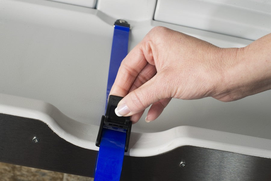 Clad Stainless Steel Changing Station, Recessed