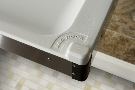 Clad Stainless Steel Changing Station, Surface-Mounted
