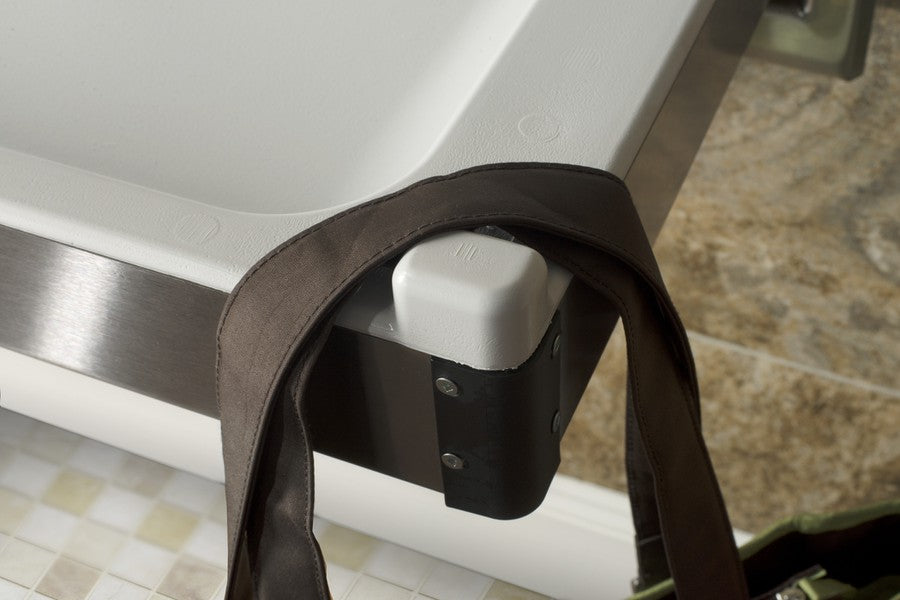 Clad Stainless Steel Changing Station, Surface-Mounted