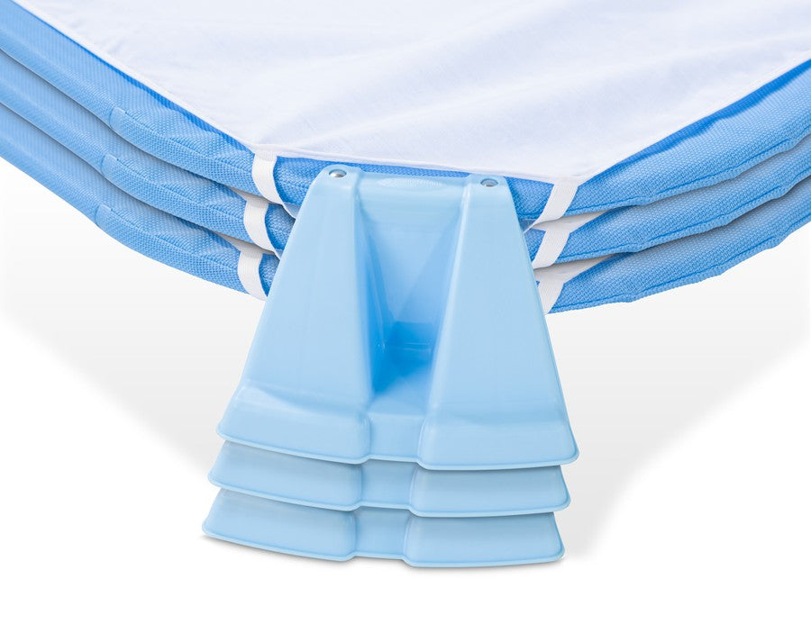 CozyFit™ Cot Sheet, Standard Size, White (12 Pack)