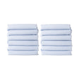 CozyFit™ Cot Sheet, Standard Size, Blue Gingham (12 Pack)