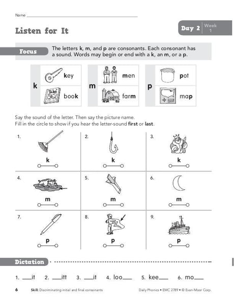 Daily Phonics, Grade 3