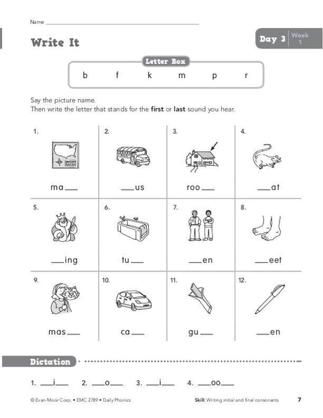 Daily Phonics, Grade 3
