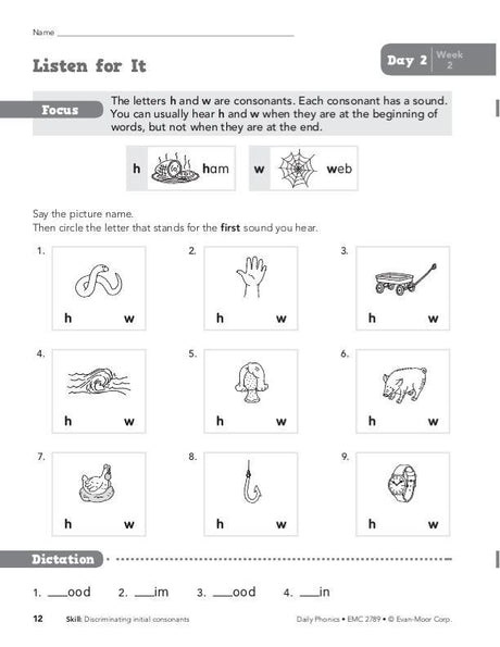 Daily Phonics, Grade 3