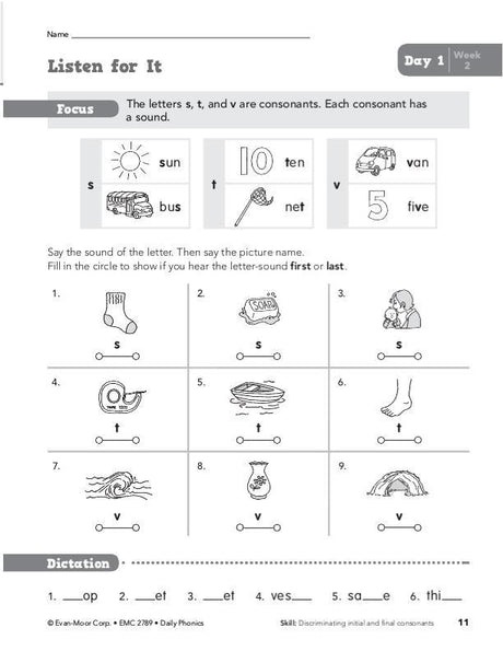 Daily Phonics, Grade 3