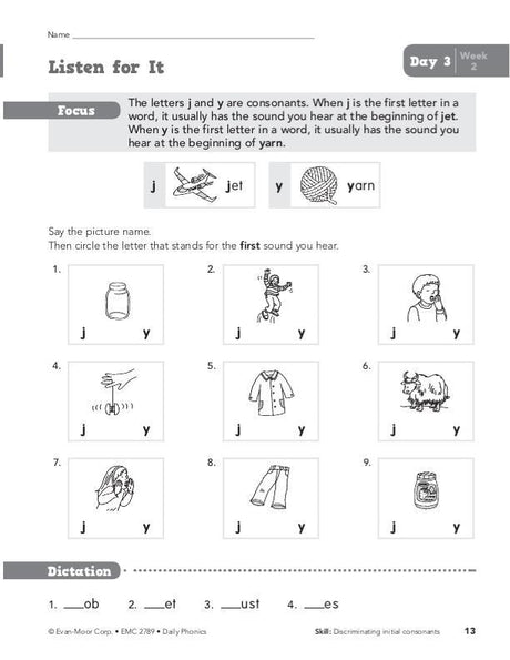 Daily Phonics, Grade 3